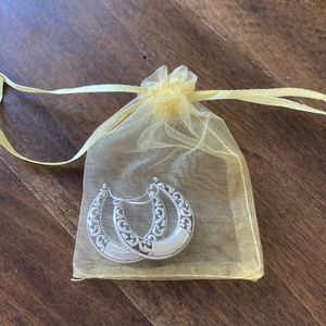 Brighton Deco Hoop Earrings